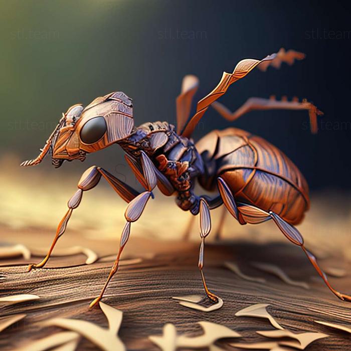 3D модель Myrmica ravasinii (STL)